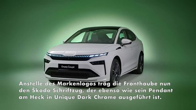 Der neue Škoda Enyaq - Tech-Deck-Face und Matrix-LED-Hauptscheinwerfer mit neuem Vieraugengesicht