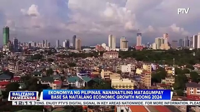 Ekonomiya ng Pilipinas, inaasahang magtutuloy-tuloy ang paglago ngayong 2025 ayon sa DOF at DBM