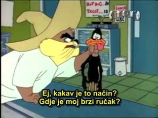 Daffy Duck – Daffy's Diner - Serbian translation
