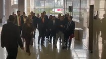 Ekrem İmamoğlu ifade vermek için Çağlayan Adliyesi'nde