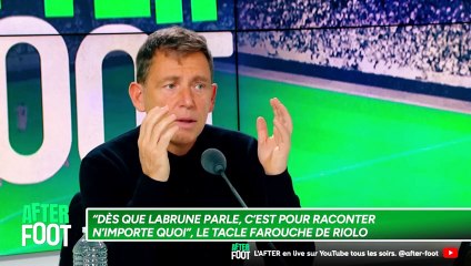 "Dès que Labrune parle, c’est pour raconter n’importe quoi", le tacle farouche de Riolo