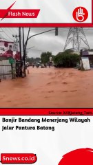 Banjir Bandang Menerjang Wilayah Jalur Pantura Batang