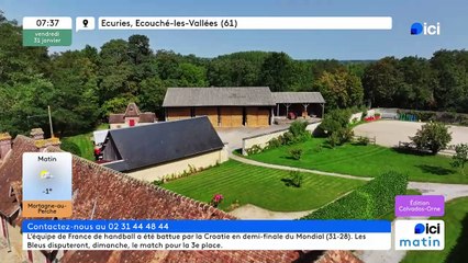31/01/2025 - ici matin parici Normandie (Calvados - Orne) en vidéo