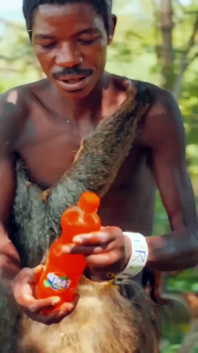 African Men 1St time Drinking Miranda