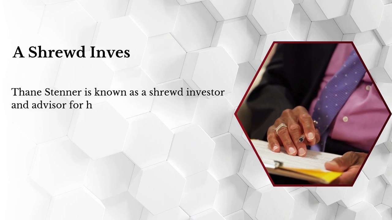 Thane Stenner - The Wealth Professional