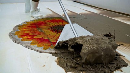 How Many Scrubs Does It Take Until The Carpet Is Clean Let's See!! - Satisfying Video