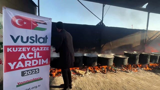Gazze Sıcak Yemek Dağıtımı | Vuslat Derneği 2025