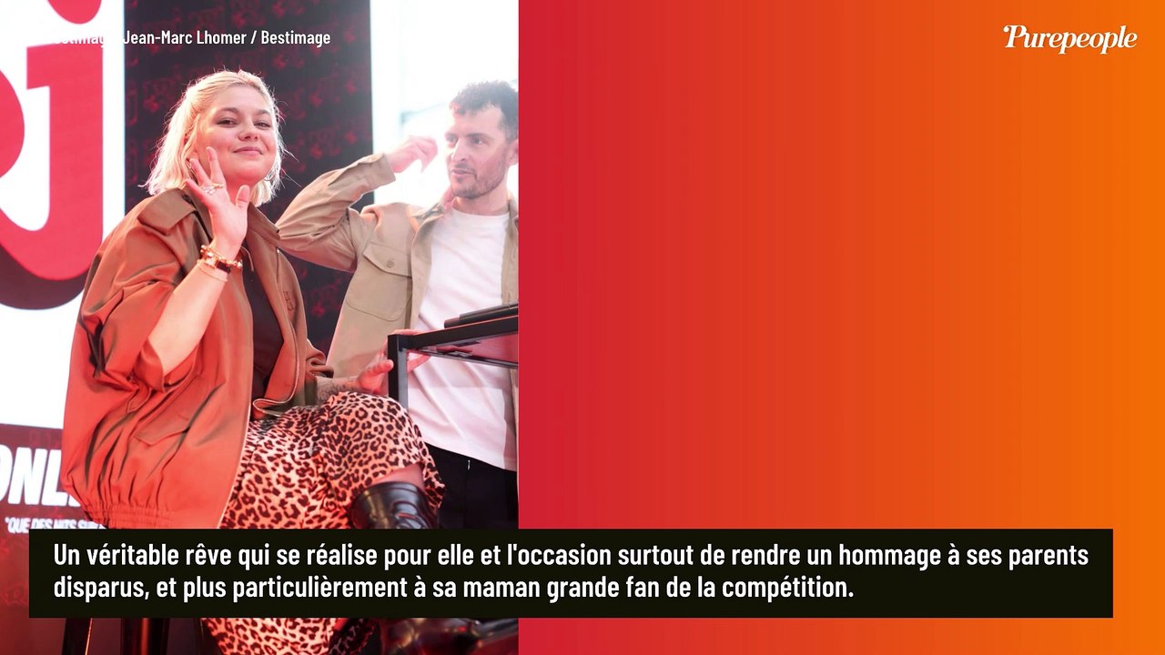 Louane montre le visage de sa regrettée mère après une grande nouvelle, "c'est la première fois que l'on me voit avec elle"