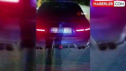 Gaziantep'te Gürültü Yapan 7 Modifiye Araca Ceza