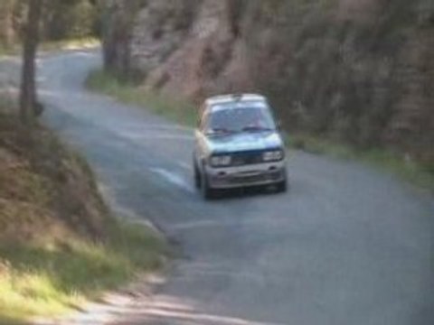 Rallye de Lozère 2008 (Collet de Deze 1er pass)