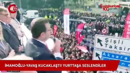 Ekrem İmamoğlu, İstanbul Adliyesi önünde yurttaşlara seslendi 'Bugünkü mesele geleceğimizdir'