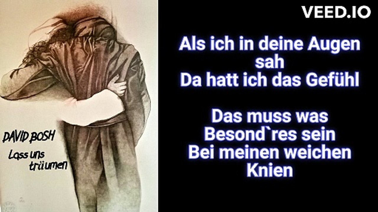 Lass uns träumen -David Bosh