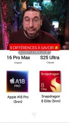 iPhone 16 vs Galaxy S25 : Lequel Choisir en 2024 ? 📱