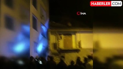 Sivas'ta Çatıda Yangın Paniğe Neden Oldu