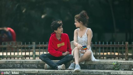 Owais Saying🤣 Owais का मजेदार Prank! 😍 "क्या माल है यार!" 🤯 | 9 Se 12 Chalogi Kya? 😂🔥 | Funny Comedy Prank | BRUncut 🎬