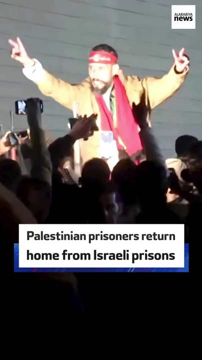 Palestinian prisoners return home from Israeli prisons