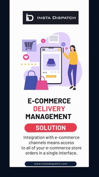 Seamless E-commerce Delivery Management Solution with InstaDispatch
