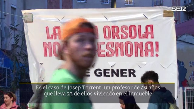 Cientos de manifestantes logran retrasar un desahucio en CASA ORSOLA