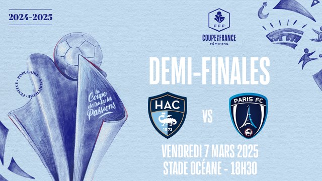 1/2 finale : Havre AC - Paris FC