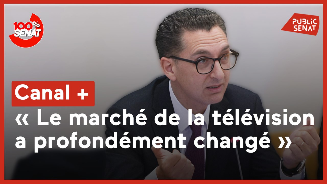 100% Sénat - Audition de Maxime Saada, PDG du groupe Canal+