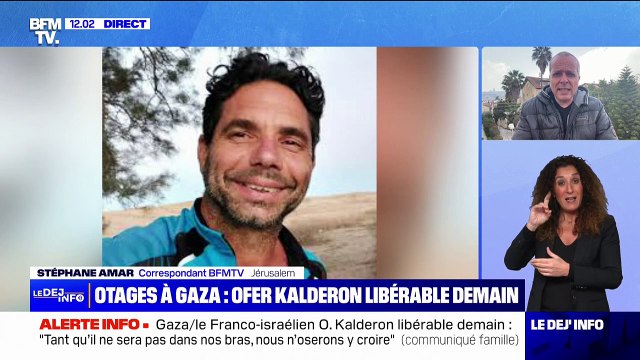 Gaza: l'incertitude autour de l'état de santé de l'otage franco-israélien Ofer Kalderon, libérable ce samedi