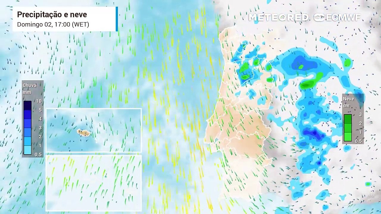 "Sol de pouca dura" em Portugal. Frente chegará ao país este fim de semana e deixará chuva nestas zonas