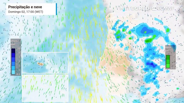 Sol de pouca dura em Portugal. Frente chegará ao país este fim de semana e deixará chuva nestas zonas