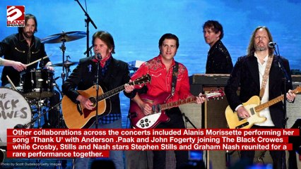 Stars hitting the stage for FireAid concerts