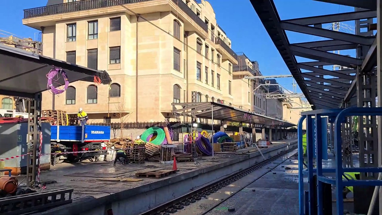 Obras en la Estación del Norte