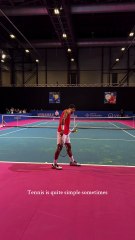 Pure striking from Felix Auger-Aliassime in Montpellier 🥹