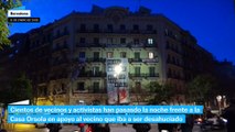 Paralizado el desahucio de la Casa Orsola tras las multitudinarias protestas
