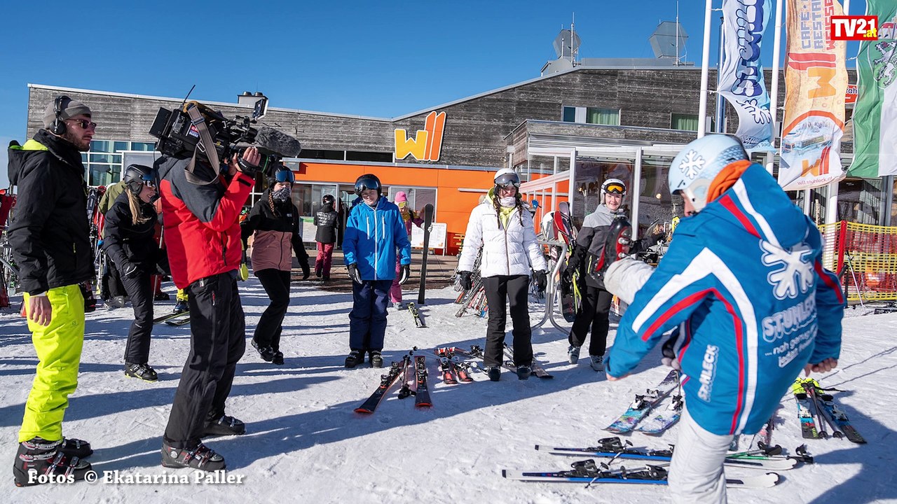 Schmäh im Schnee  Prominente Einblicke hinter die Kulissen am Stuhleck