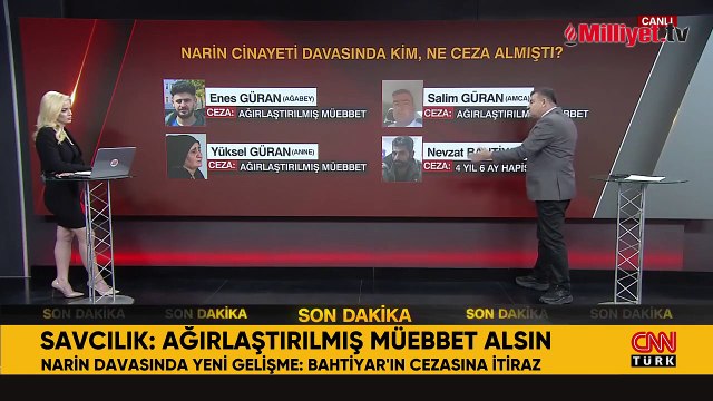 Narin Güran davasında yeni gelişme: Savcı, Nevzat Bahtiyar için ağırlaştırılmış müebbet istedi