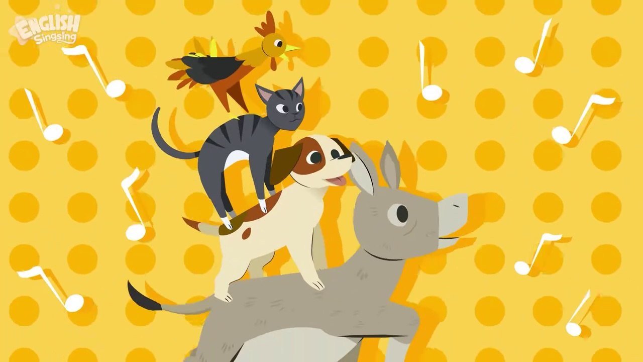 Bremen Town Has a Band + More Fairy Tales ｜ The Bremen Town Musicians ｜ English Song and Story