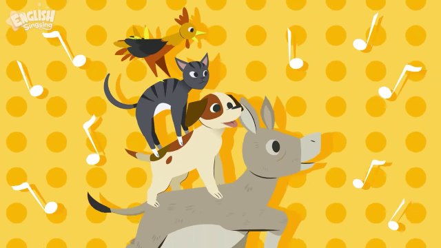 Bremen Town Has a Band + More Fairy Tales ｜ The Bremen Town Musicians ｜ English Song and Story