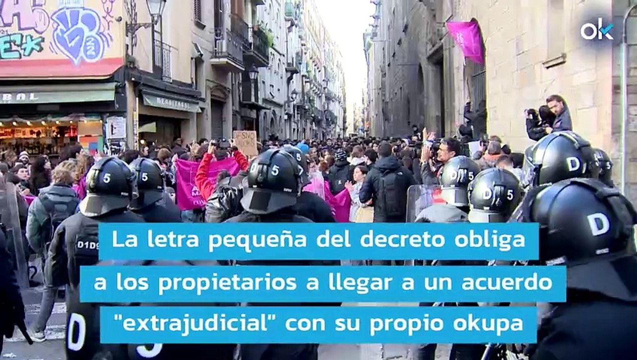 El Gobierno obliga a los propietarios a pactar el desahucio con su okupa si quieren cobrar el aval