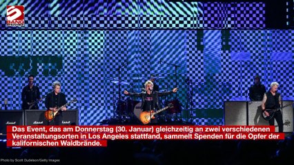 Zahlreiche Stars begeistern beim 'FireAid'-Auftaktkonzert