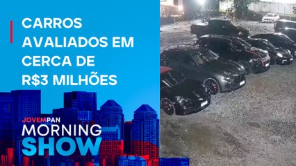Seis PORSCHES são FURTADAS de estacionamento em SP