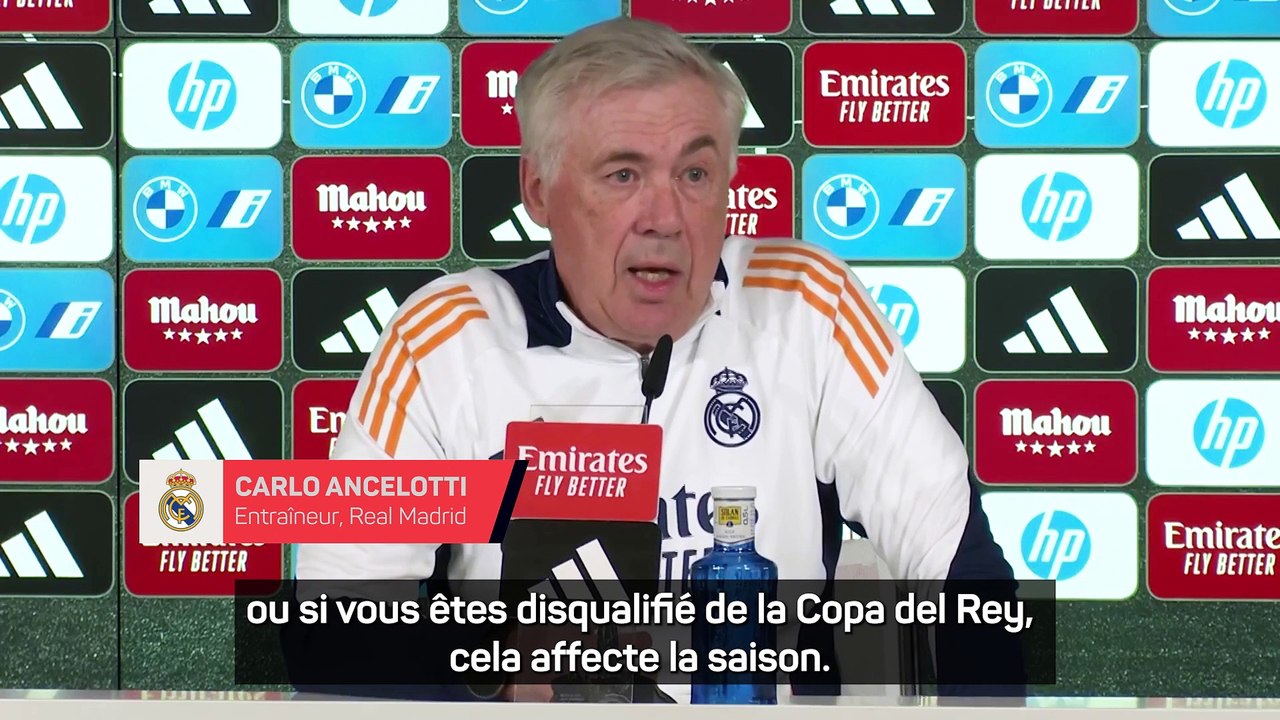 Ancelotti : “N'importe quel match peut être vital “
