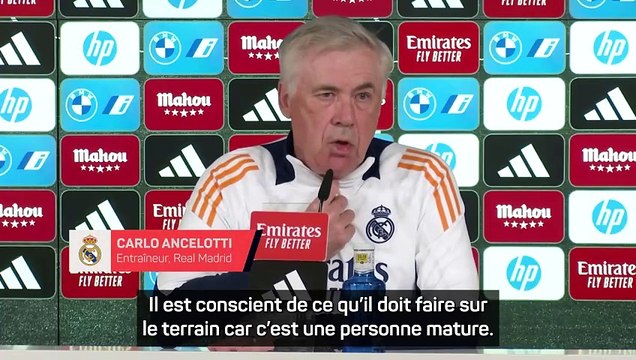 Ancelotti : “Vinicius peut montrer son meilleur visage