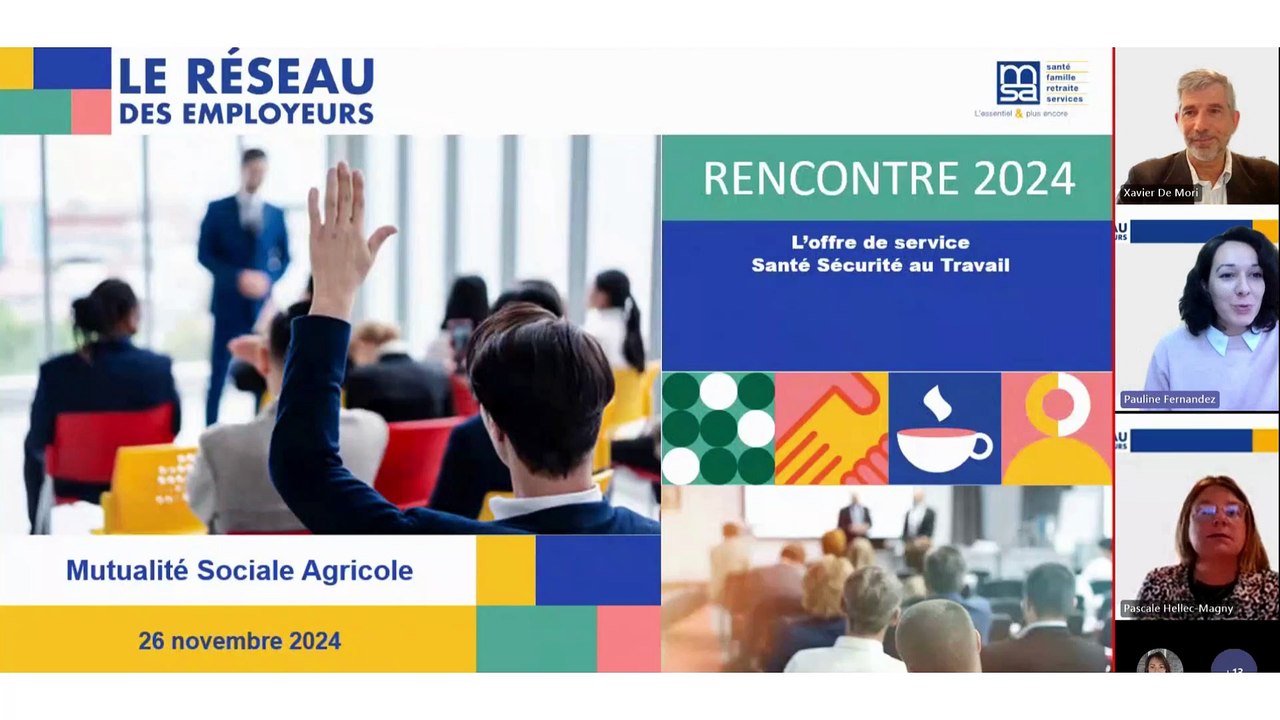 Webinaire SST Offre de service aux entreprises