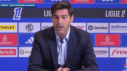 Les premiers mots de Paulo Fonseca à l'OL
