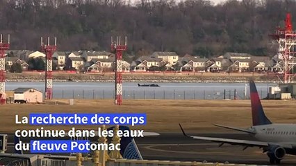 Catastrophe aérienne de Washington : la recherche des corps continue