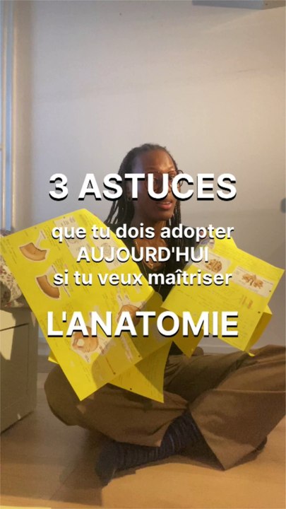 3 Astuces ESSENTIELLES pour Maîtriser l'Anatomie Rapidement! 💡🔥 #doctor #valedictorian #harvard
