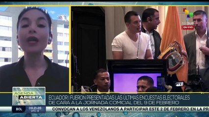 Ecuador presentó las últimas encuestas electorales