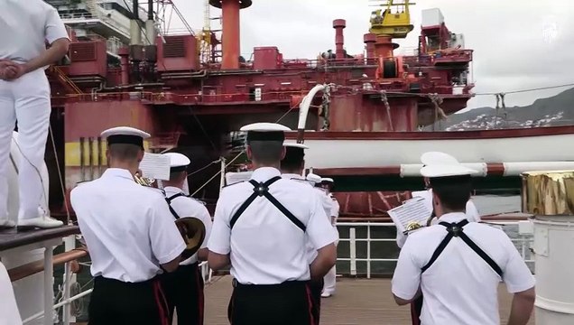 Nuevas e impactantes imágenes de la princesa Leonor en el Elcano