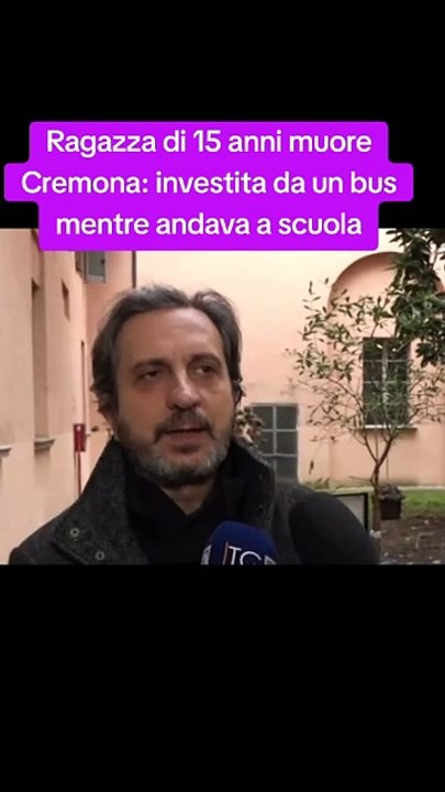Ragazza di 15 anni muore Cremona: investita da un bus mentre andava a scuola.