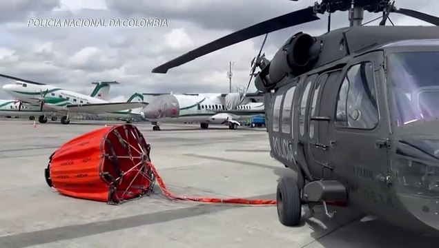 Colômbia deixa de operar helicópteros antinarcóticos dos EUA