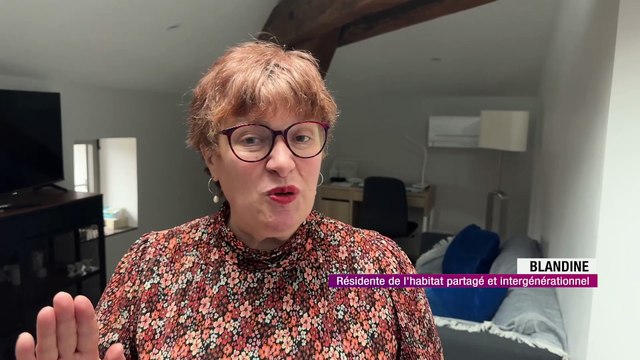 Inauguration d'un nouvel habitat partagé et intergénérationnel à Saint Etienne