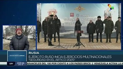 Inicia ejercicios multinacionales seguridad en el ártico 2025